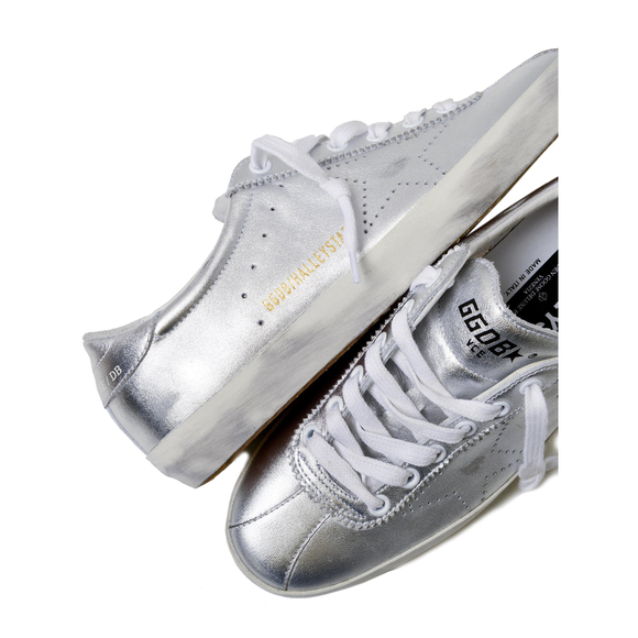 Golden Goose Gray Leather Sneaker - Picture 2 of 3